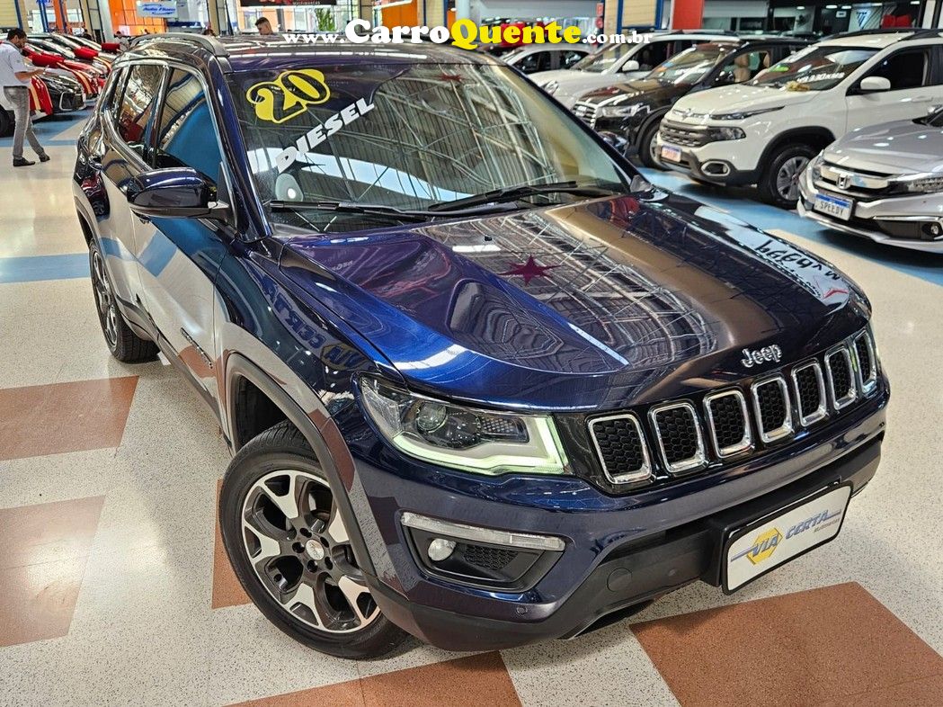 JEEP COMPASS 2.0 LONGITUDE 4X4 TURBO DIESEL * APENAS 58.600 Km - Loja