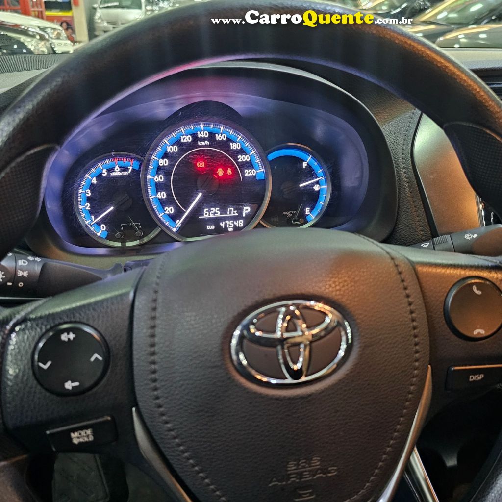 TOYOTA YARIS 1.5 16V SEDAN XL MULTIDRIVE - Loja