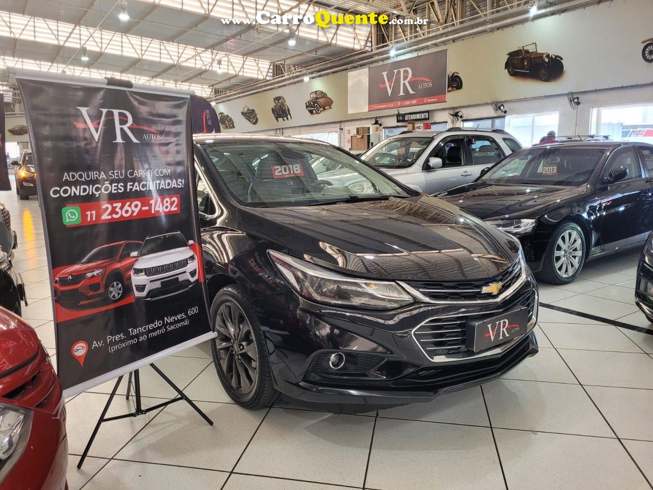 CHEVROLET CRUZE 1.4 TURBO LTZ 16V  KM 79.000 MUITO NOVO. - Loja