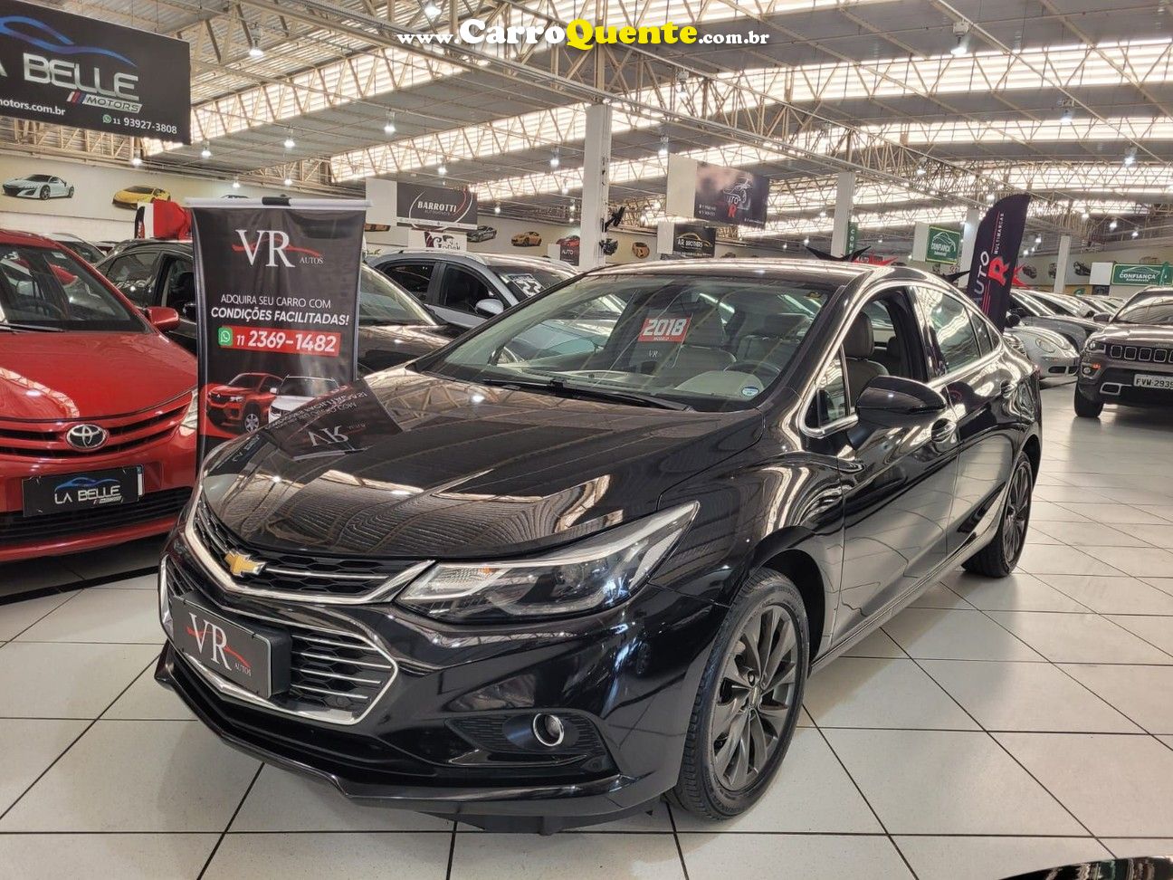 CHEVROLET CRUZE 1.4 TURBO LTZ 16V  KM 79.000 MUITO NOVO. - Loja