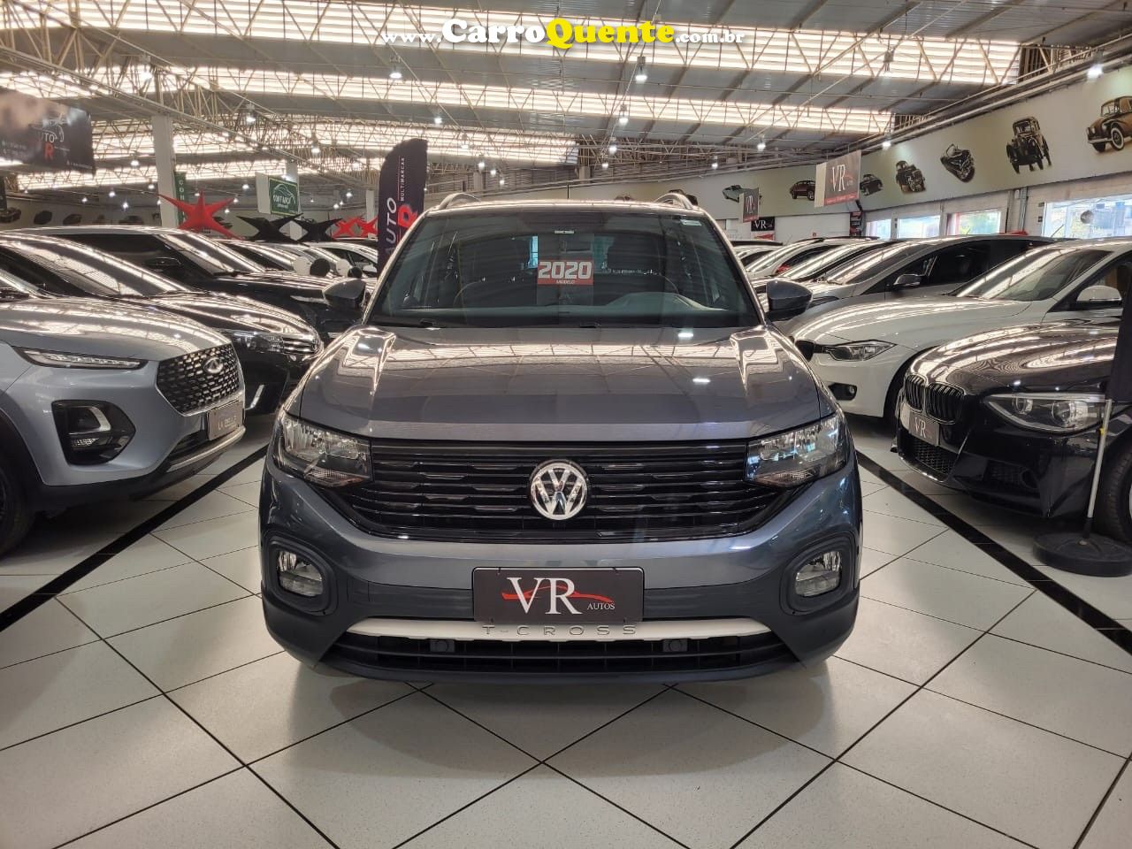 VOLKSWAGEN T-CROSS 1.0 200 TSI 2020 KM 36.000 MUITO NOVA ! - Loja