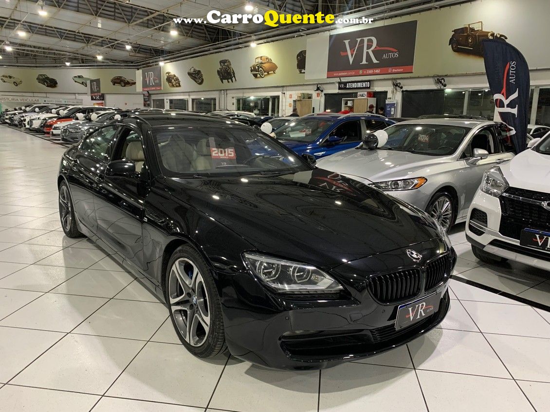 BMW 640I 3.0 GRAN COUPÉ TOP DE LINHA SEGUNDO DONO MUITO NOVA!! - Loja