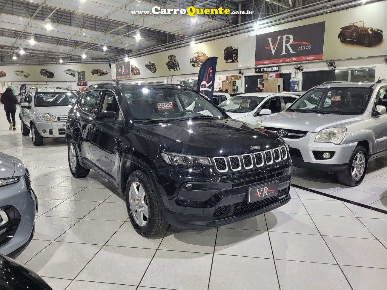 JEEP COMPASS 1.3 T270 TURBO SPORT AT6 KM 16.000 UNICA DONA . - Loja