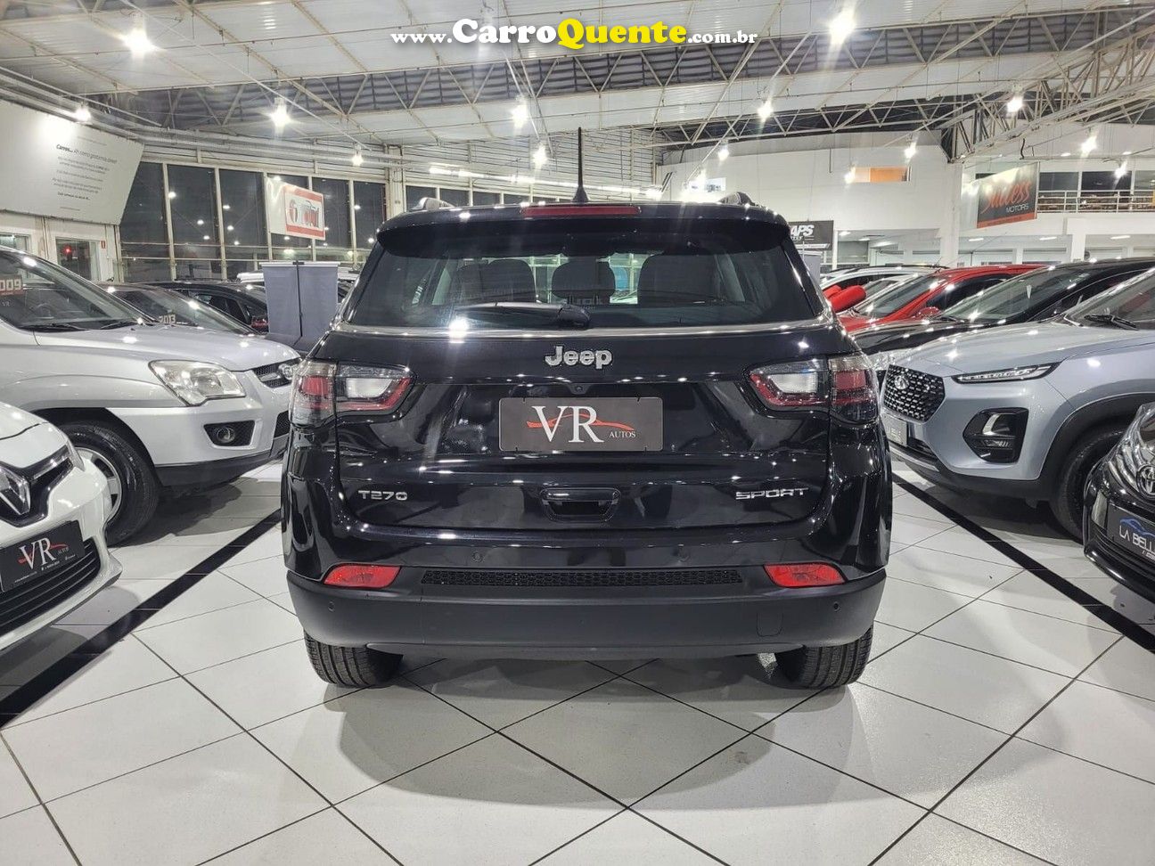 JEEP COMPASS 1.3 T270 TURBO SPORT AT6 KM 16.000 UNICA DONA . - Loja