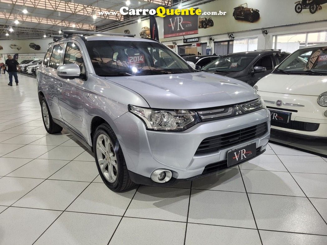 MITSUBISHI OUTLANDER 3.0 GT 4X4 V6 24V 2014 BLINDADO IIIA ! - Loja