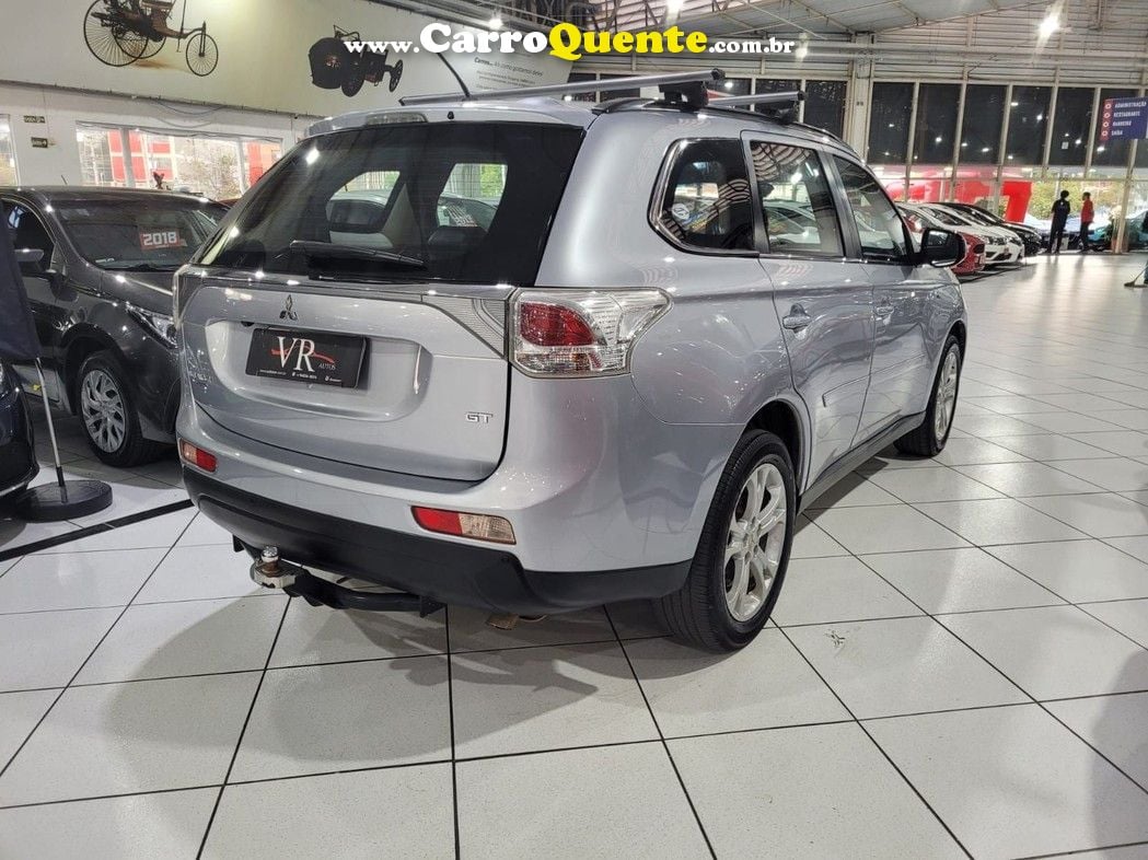 MITSUBISHI OUTLANDER 3.0 GT 4X4 V6 24V 2014 BLINDADO IIIA ! - Loja