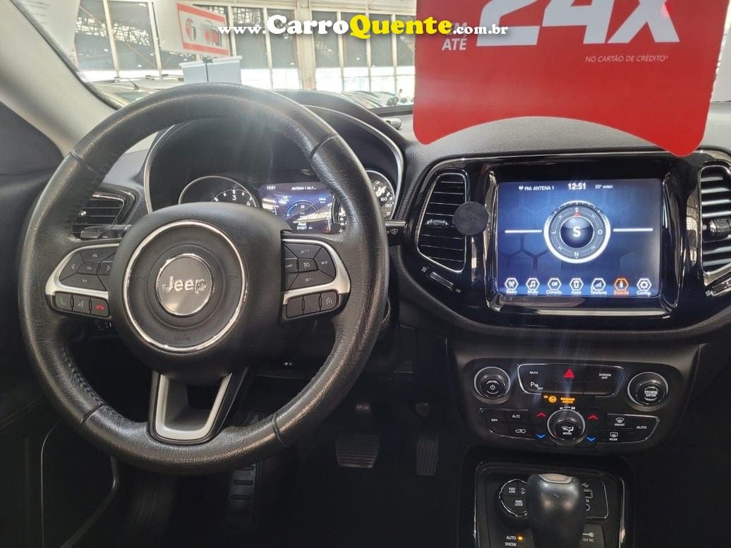 JEEP COMPASS 2.0 16V LIMITED   KM 55.000 UNICO DONO . DIESÉL - Loja