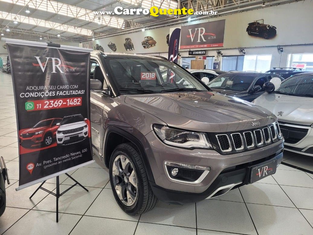 JEEP COMPASS 2.0 16V LIMITED   KM 55.000 UNICO DONO . DIESÉL - Loja