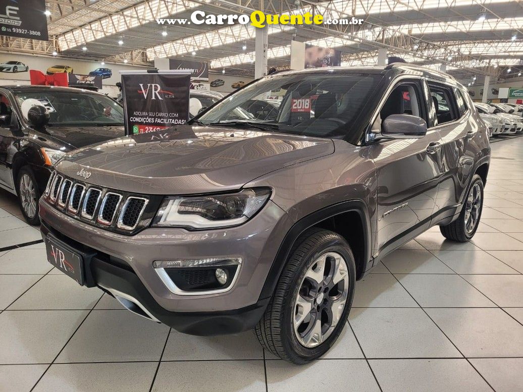 JEEP COMPASS 2.0 16V LIMITED   KM 55.000 UNICO DONO . DIESÉL - Loja