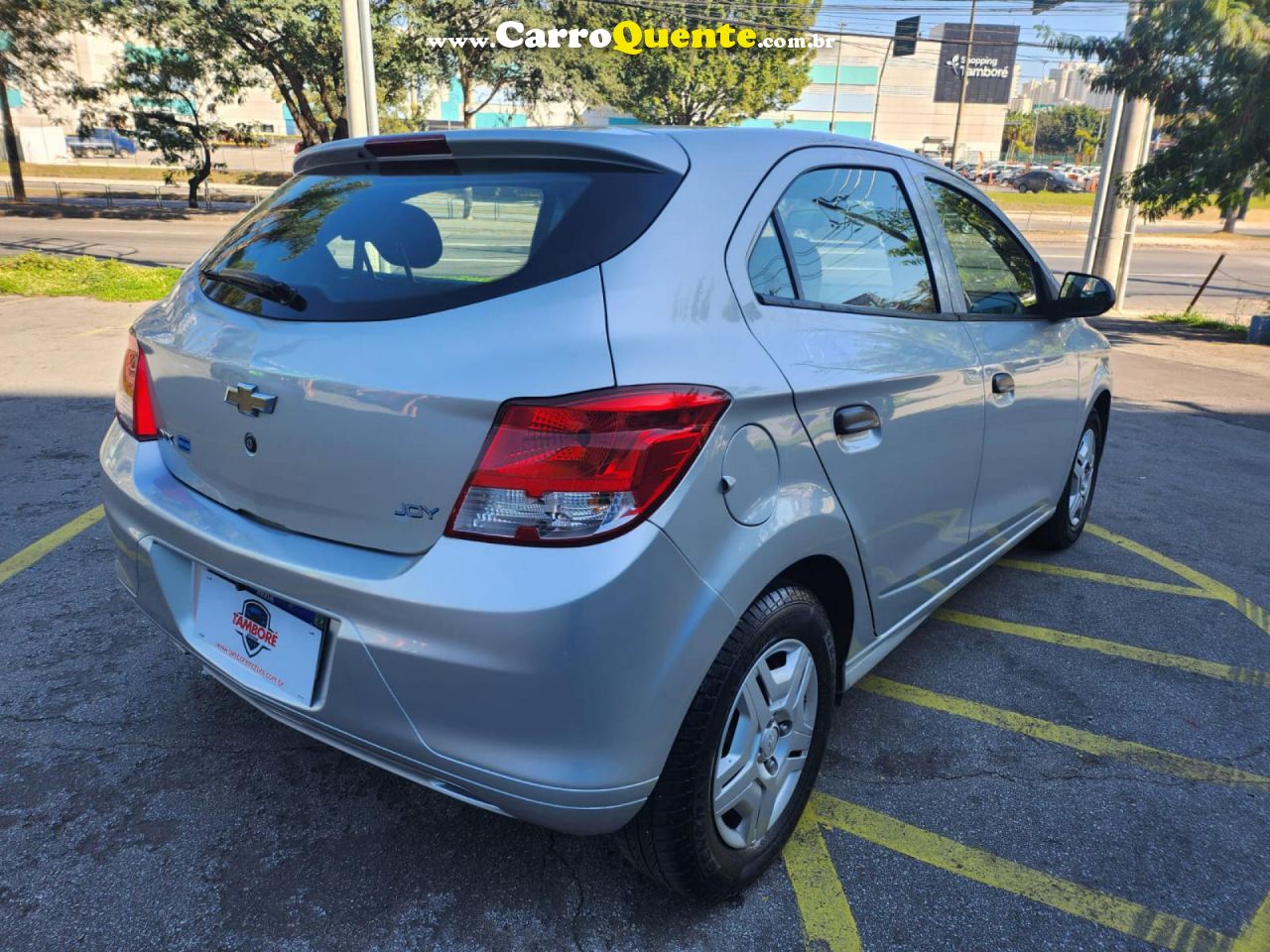 CHEVROLET   ONIX HATCH JOY 1.0 8V FLEX 5P MEC.   PRATA 2018 1.0 FLEX - Loja