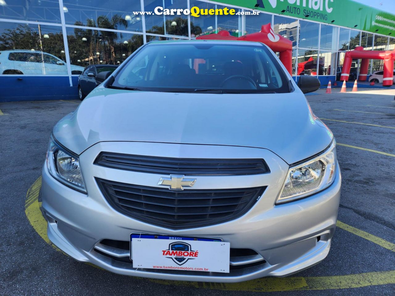 CHEVROLET   ONIX HATCH JOY 1.0 8V FLEX 5P MEC.   PRATA 2018 1.0 FLEX - Loja