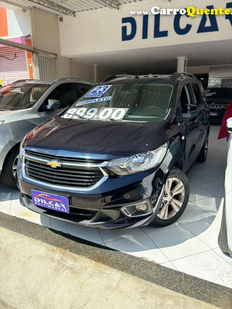 CHEVROLET   SPIN PREMIER 1.8 8V ECONO.FLEX 5P AUT.   AZUL 2023 1.8 FLEX - Loja