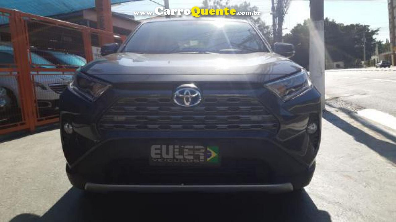 TOYOTA   RAV4 2.5 S 4X4 HYBRID AUT.   CINZA 2020 2.5 GASOLINA E ELÉTRICO - Loja