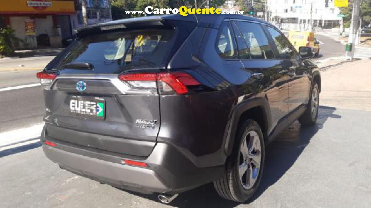 TOYOTA   RAV4 2.5 S 4X4 HYBRID AUT.   CINZA 2020 2.5 GASOLINA E ELÉTRICO - Loja