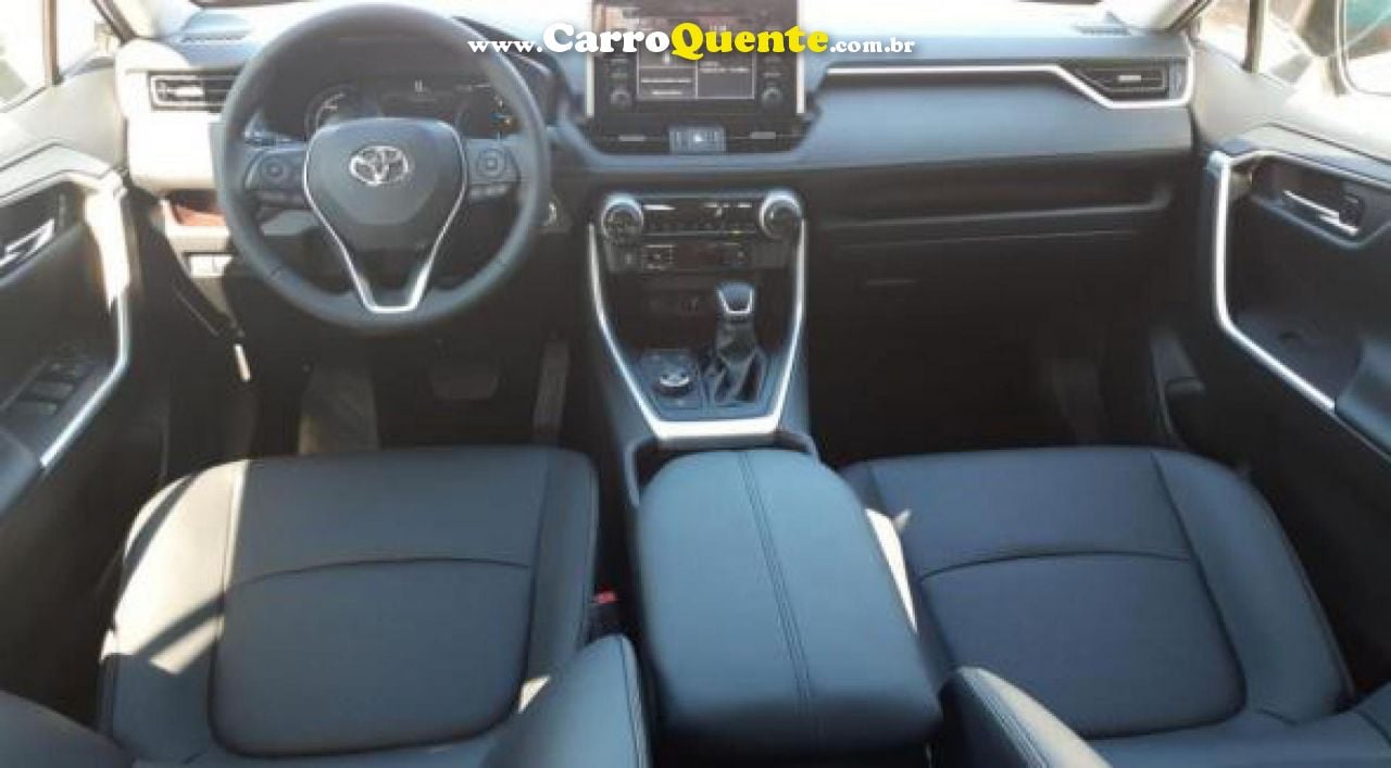 TOYOTA   RAV4 2.5 S 4X4 HYBRID AUT.   CINZA 2020 2.5 GASOLINA E ELÉTRICO - Loja