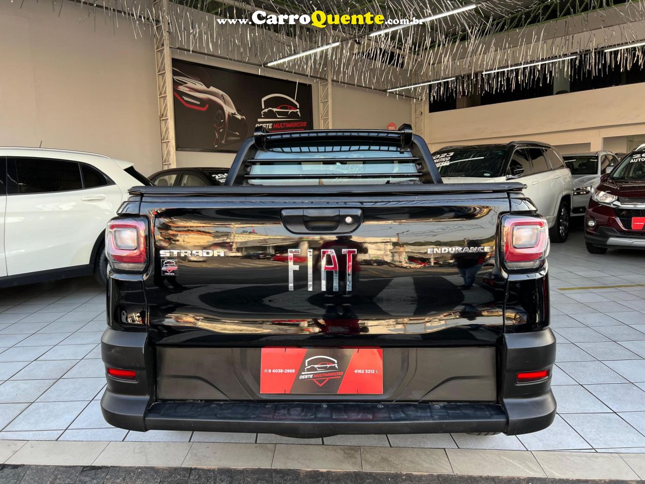 FIAT   STRADA ENDURANCE 1.4 FLEX 8V CS PLUS   PRETO 2021 1.4 FLEX - Loja