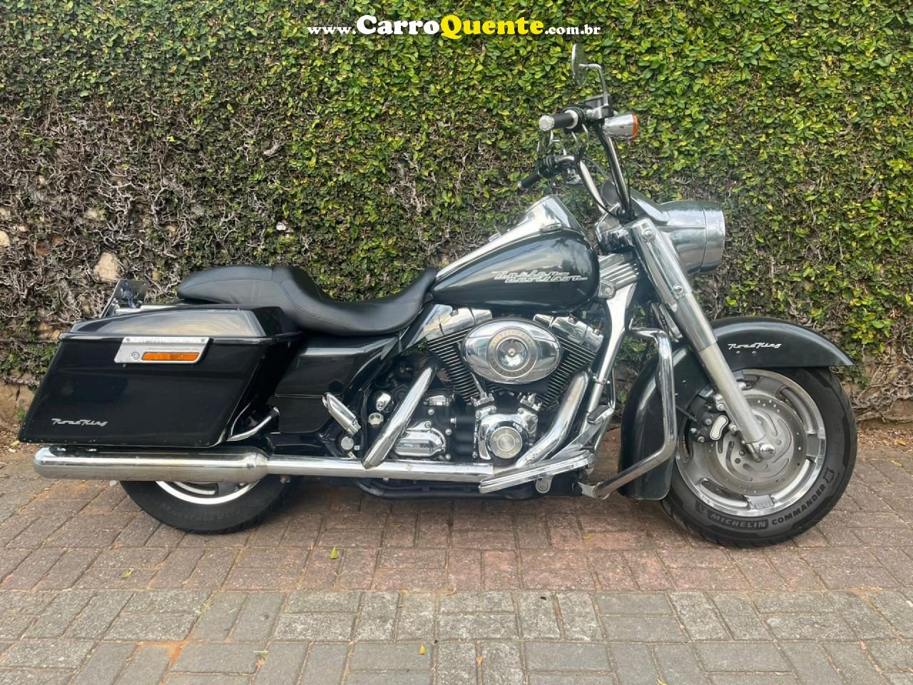 HARLEY-DAVIDSON   ROAD KING CLASSIC  FLHRC CUSTOM FLHRSI   PRETO 2007 1590 GASOLINA - Loja