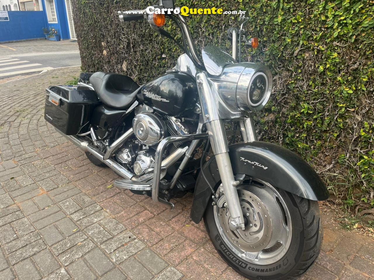 HARLEY-DAVIDSON   ROAD KING CLASSIC  FLHRC CUSTOM FLHRSI   PRETO 2007 1590 GASOLINA - Loja