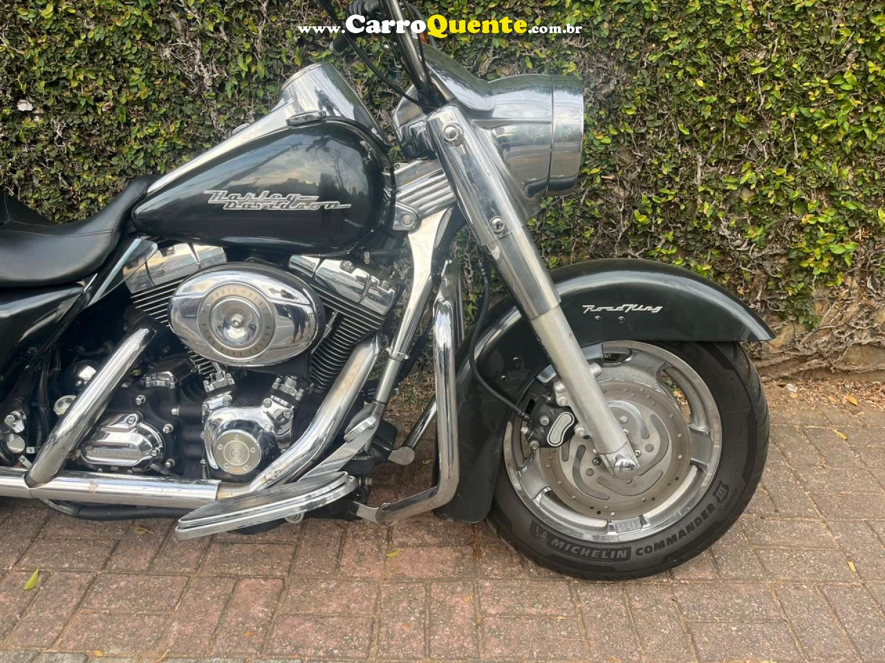 HARLEY-DAVIDSON   ROAD KING CLASSIC  FLHRC CUSTOM FLHRSI   PRETO 2007 1590 GASOLINA - Loja