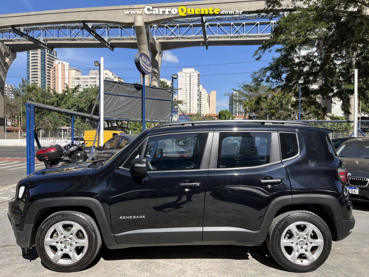 JEEP   RENEGADE SPORT T270 1.3 TB 4X2 FLEX AUT.   PRETO 2022 1.3 T FLEX - Loja