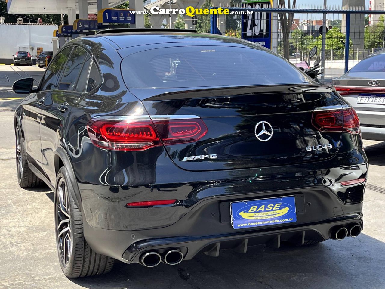 MERCEDES-BENZ   GLC-43 AMG COUPE 3.0 V6 BI-TB AUT.   PRETO 2022 3.0 V6 T GASOLINA - Loja