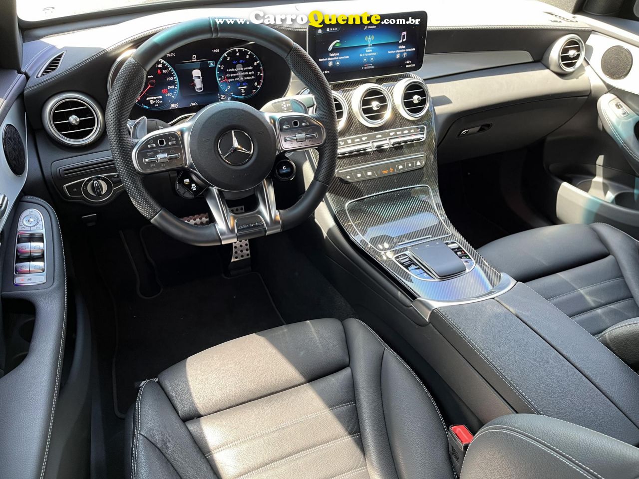 MERCEDES-BENZ   GLC-43 AMG COUPE 3.0 V6 BI-TB AUT.   PRETO 2022 3.0 V6 T GASOLINA - Loja