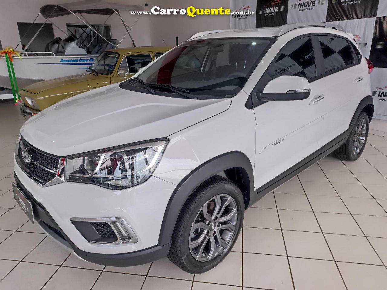 CHERY   TIGGO 2 EX 1.5 16V FLEX AUT. 5P   BRANCO 2021 1.5 FLEX - Loja