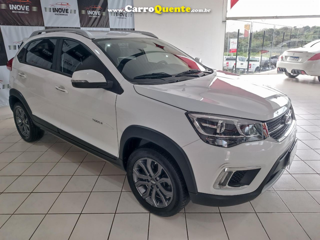 CHERY   TIGGO 2 EX 1.5 16V FLEX AUT. 5P   BRANCO 2021 1.5 FLEX - Loja