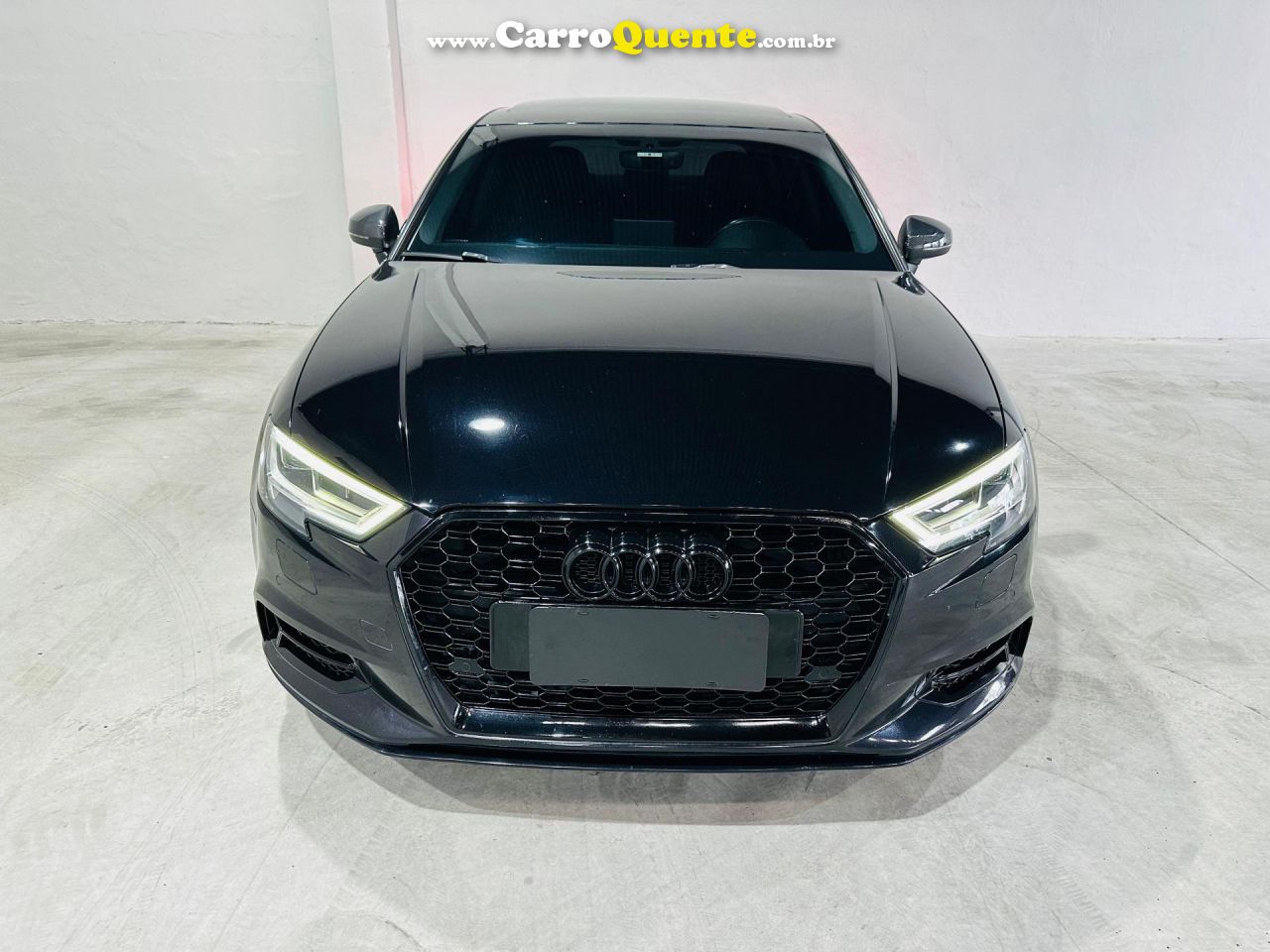 AUDI   A3 SEDAN PERFORMANCE 2.0 TFSI S-TRONIC   PRETO 2019 2.0 GASOLINA - Loja