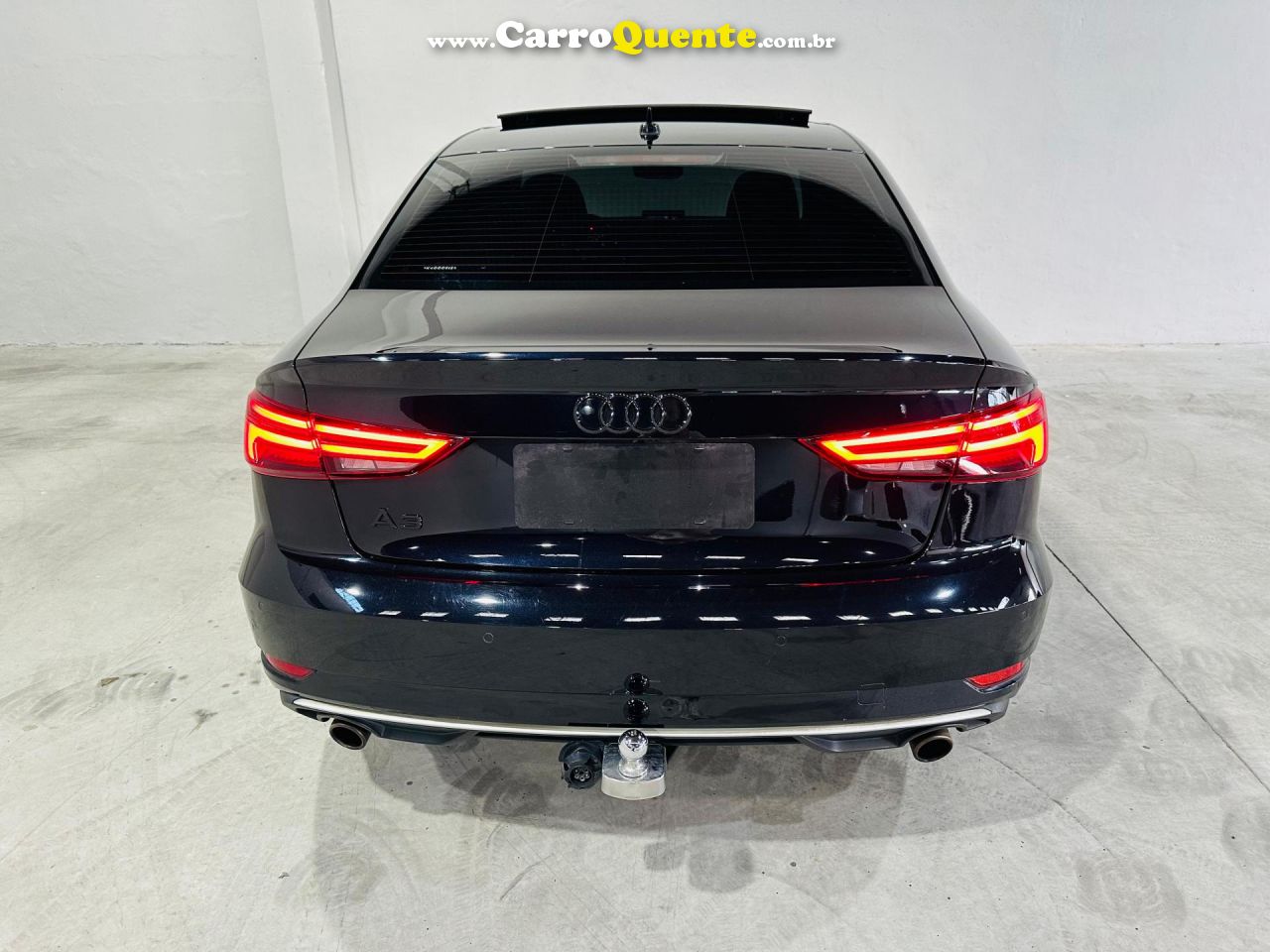 AUDI   A3 SEDAN PERFORMANCE 2.0 TFSI S-TRONIC   PRETO 2019 2.0 GASOLINA - Loja