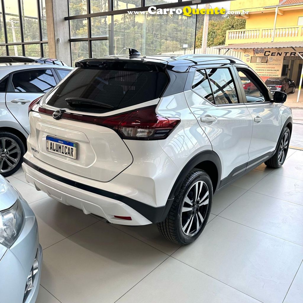 NISSAN   KICKS EXCLUSIVE 1.6 16V FLEX AUT.   BRANCO 2024 1.6 FLEX - Loja