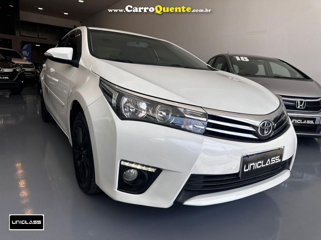 TOYOTA   COROLLA DYNAMIC 2.0 FLEX 16V AUT.   BRANCO 2017 2.0 FLEX - Loja