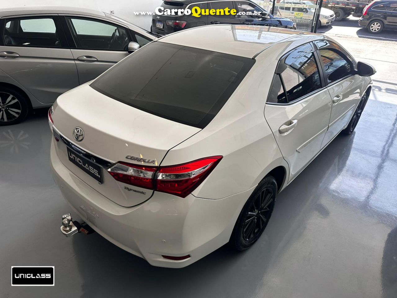 TOYOTA   COROLLA DYNAMIC 2.0 FLEX 16V AUT.   BRANCO 2017 2.0 FLEX - Loja