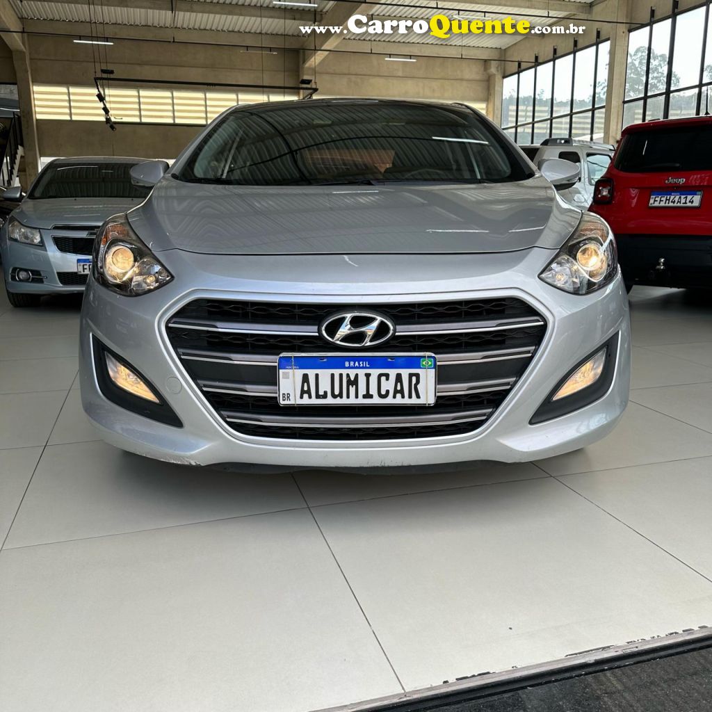 HYUNDAI   I30 1.8 16V AUT. 5P   PRATA 2016 1.8 GASOLINA - Loja