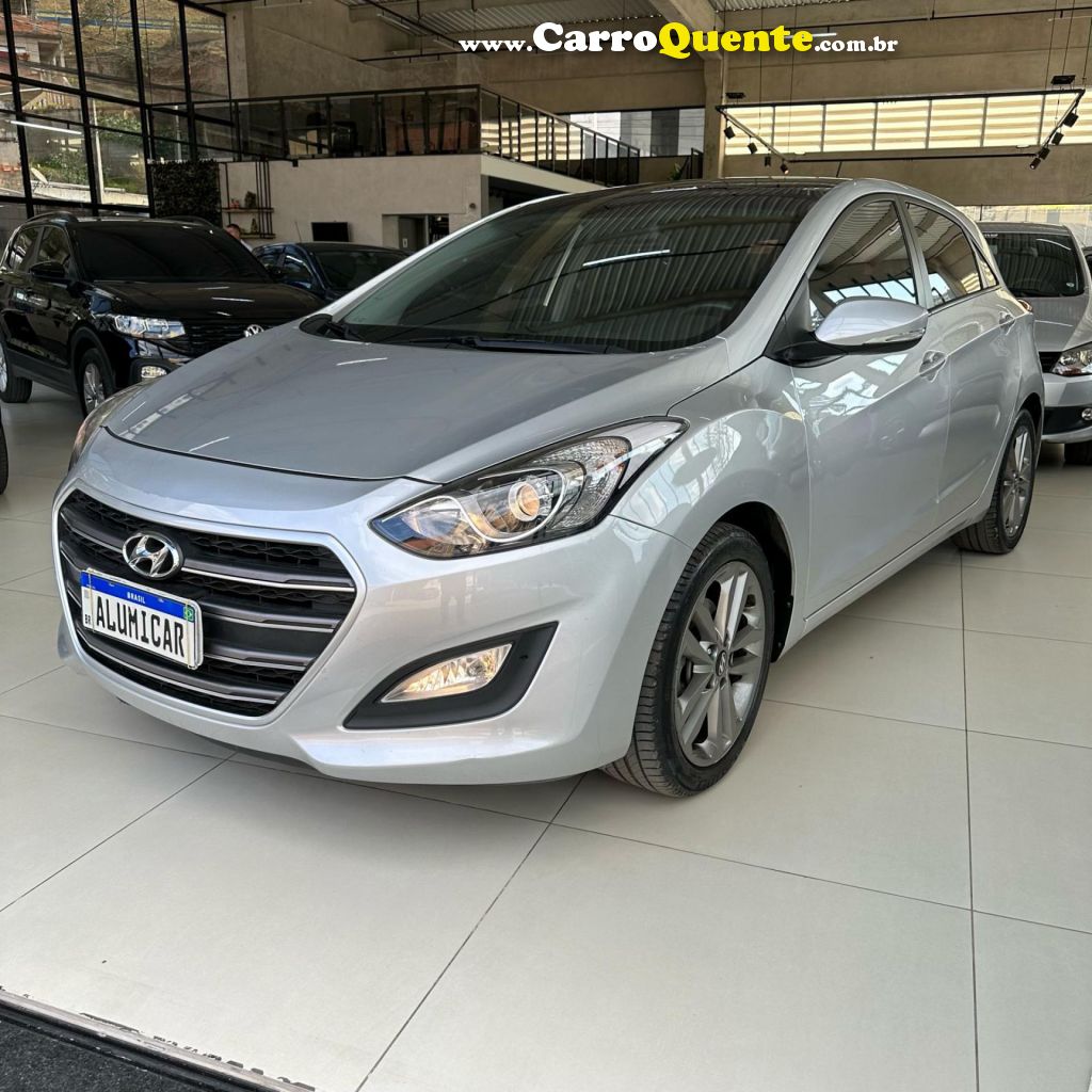 HYUNDAI   I30 1.8 16V AUT. 5P   PRATA 2016 1.8 GASOLINA - Loja