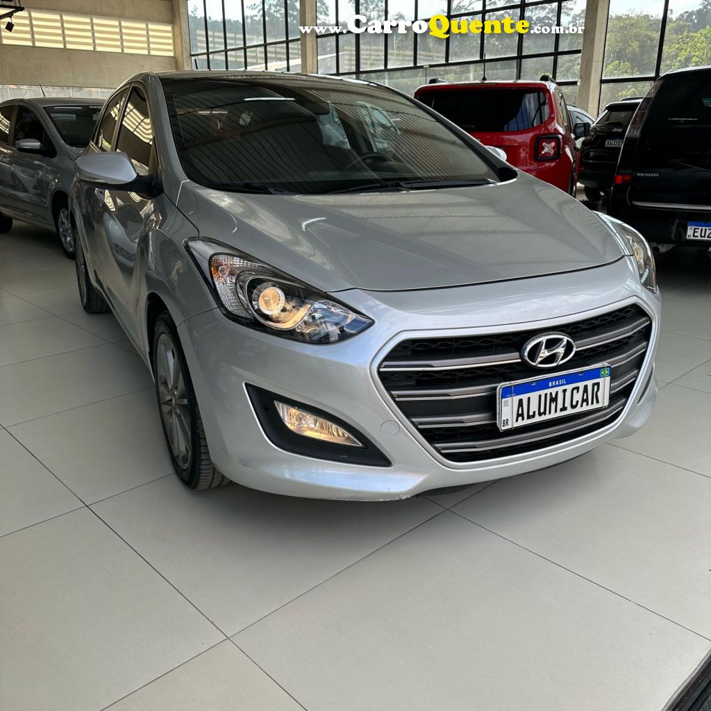 HYUNDAI   I30 1.8 16V AUT. 5P   PRATA 2016 1.8 GASOLINA - Loja