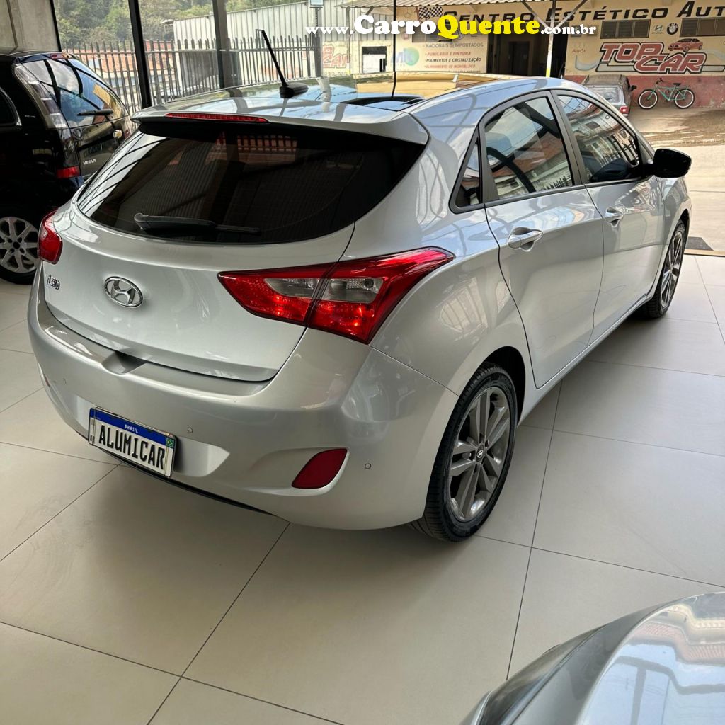 HYUNDAI   I30 1.8 16V AUT. 5P   PRATA 2016 1.8 GASOLINA - Loja