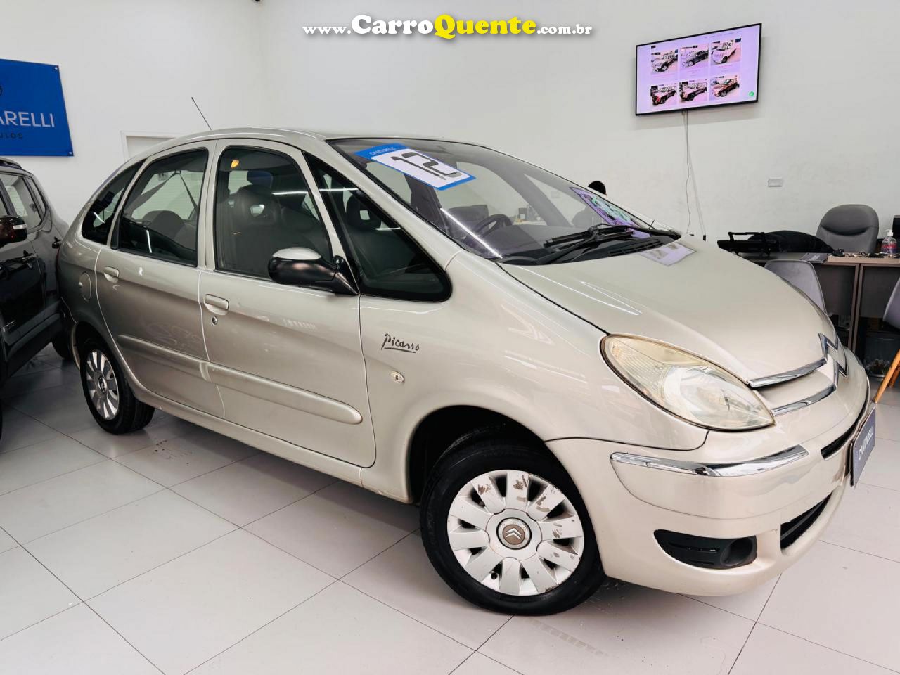 CITROËN   XSARA PICASSO GLX 1.6 1.6 FLEX 16V   PRATA 2012 1.6 FLEX - Loja