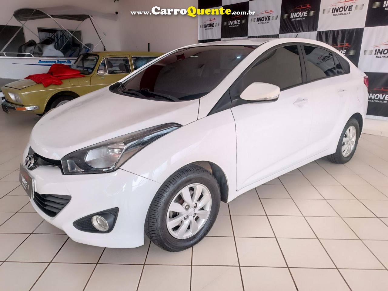 HYUNDAI   HB20S C.PLUSC.STYLE1.0 FLEX 12V MEC. 4P   BRANCO 2015 1.0 FLEX - Loja