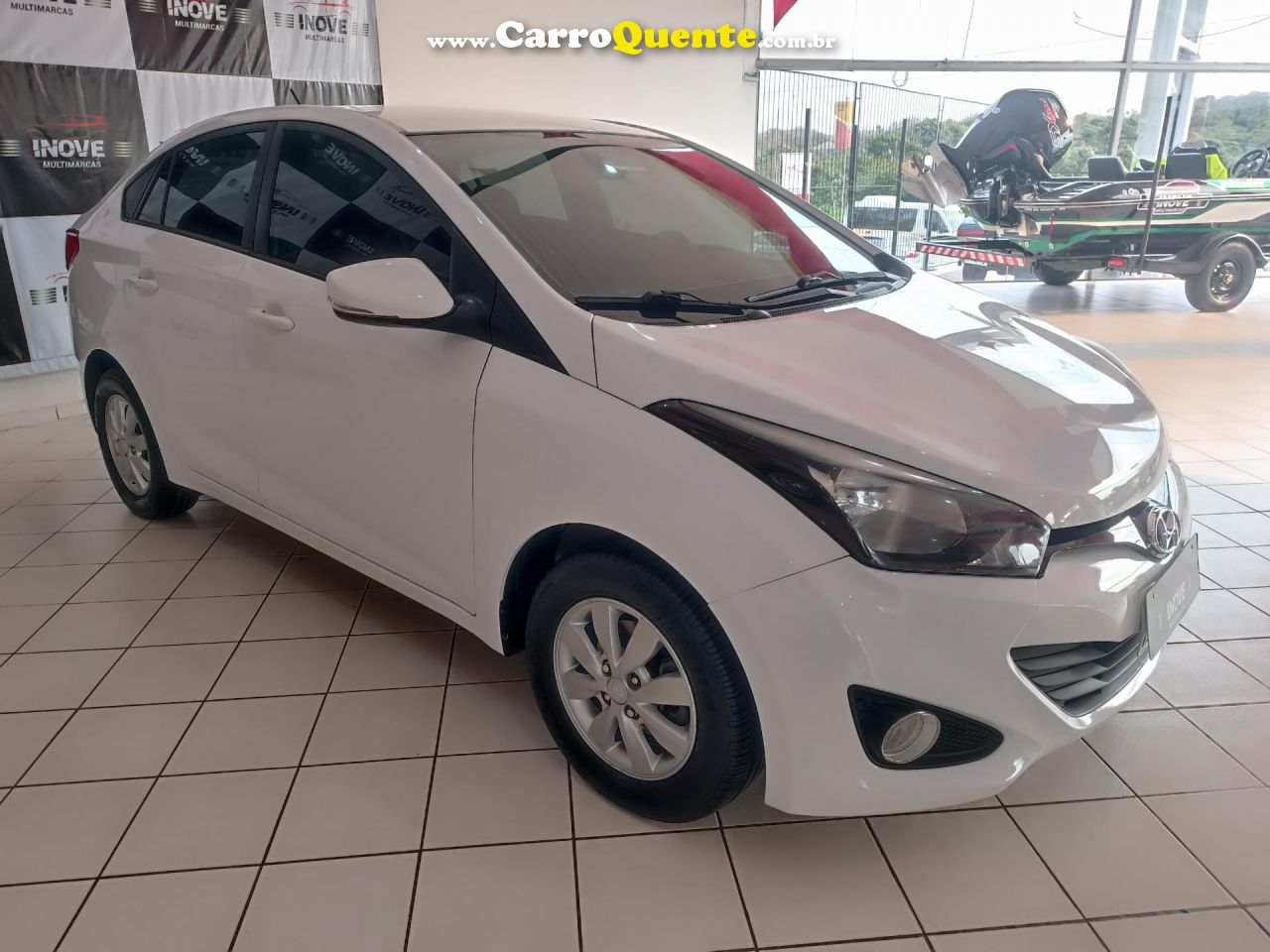 HYUNDAI   HB20S C.PLUSC.STYLE1.0 FLEX 12V MEC. 4P   BRANCO 2015 1.0 FLEX - Loja