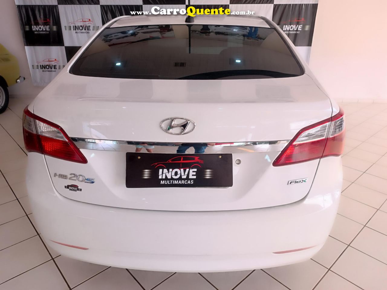 HYUNDAI   HB20S C.PLUSC.STYLE1.0 FLEX 12V MEC. 4P   BRANCO 2015 1.0 FLEX - Loja