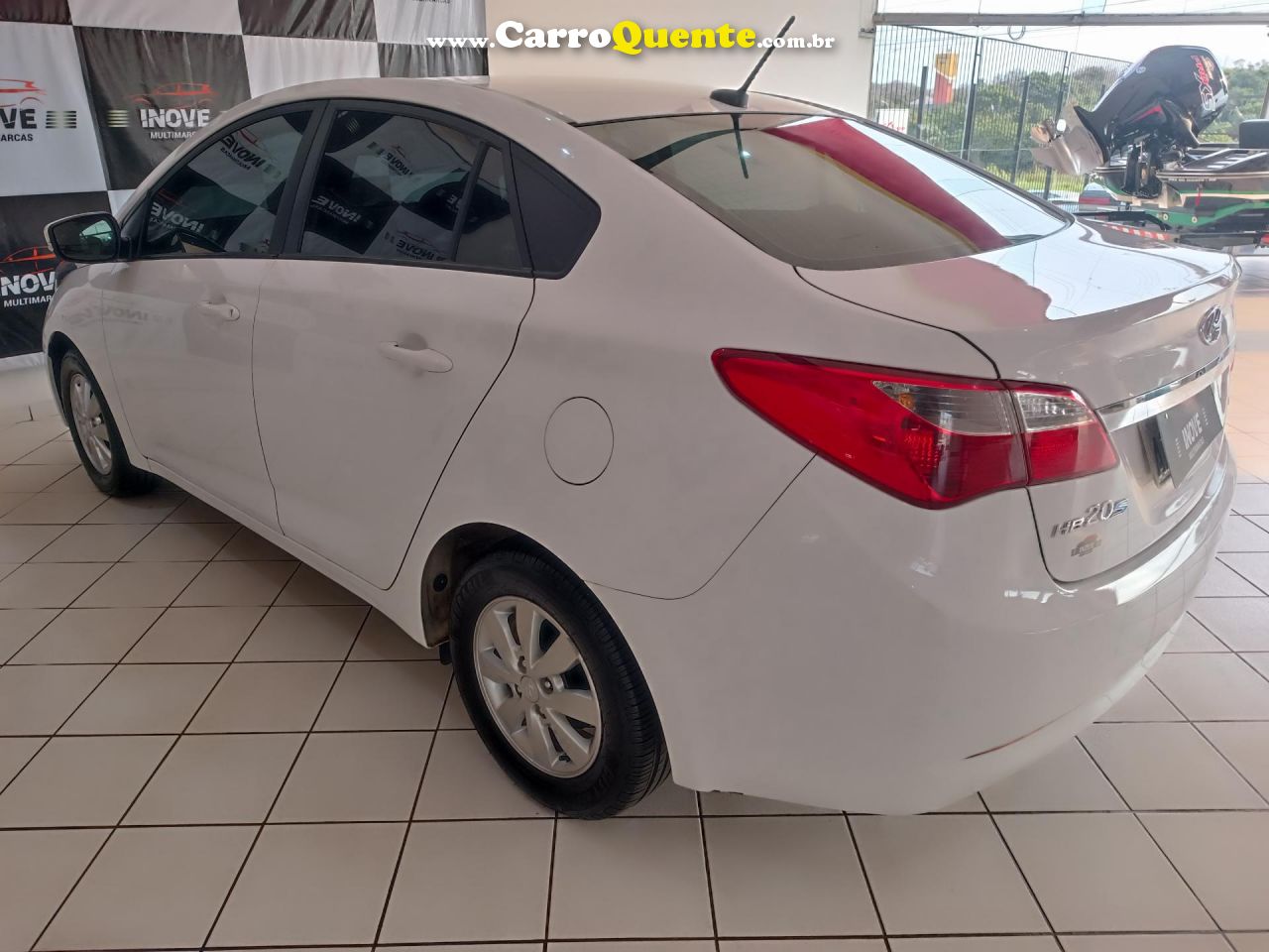 HYUNDAI   HB20S C.PLUSC.STYLE1.0 FLEX 12V MEC. 4P   BRANCO 2015 1.0 FLEX - Loja