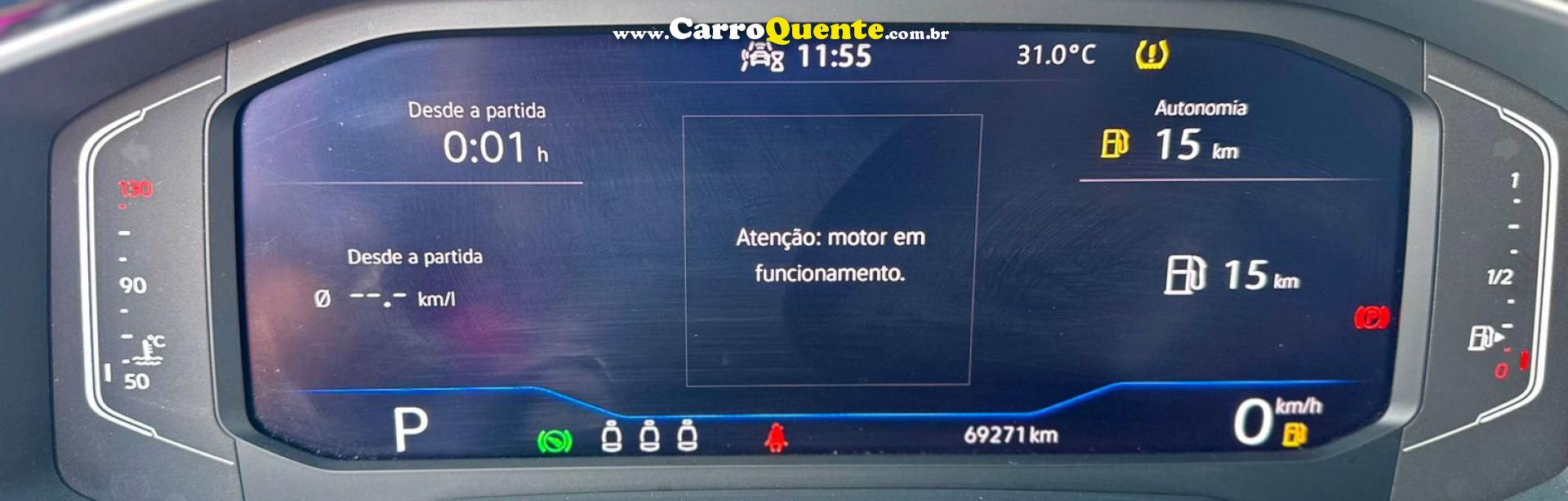 VOLKSWAGEN   NIVUS HIGHLINE 1.0 200 TSI FLEX AUT.   VERMELHO 2021 1.0 GASOLINA E ÁLCOOL - Loja