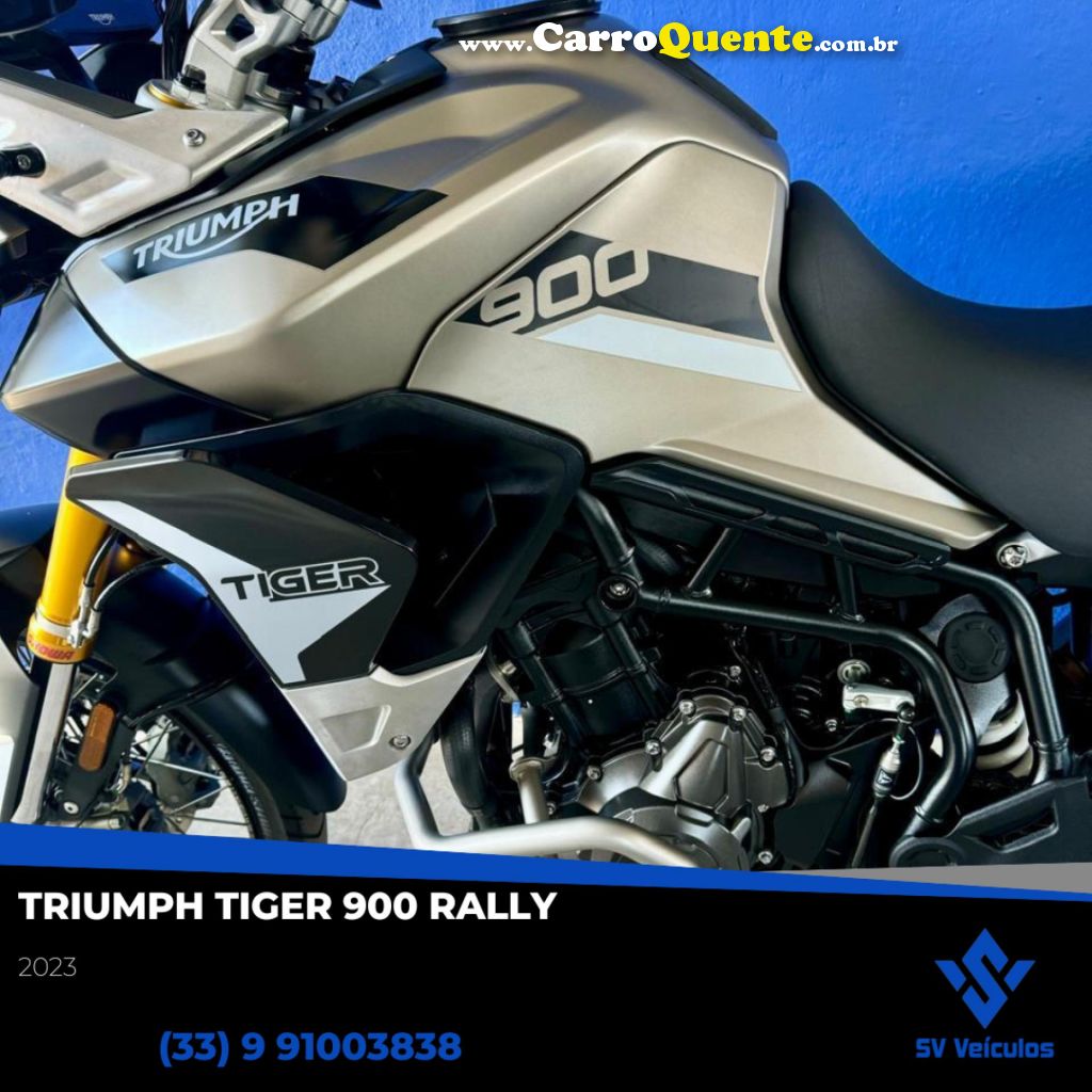 TRIUMPH   TIGER 900 RALLY PRO   CINZA 2023 900 GASOLINA - Loja