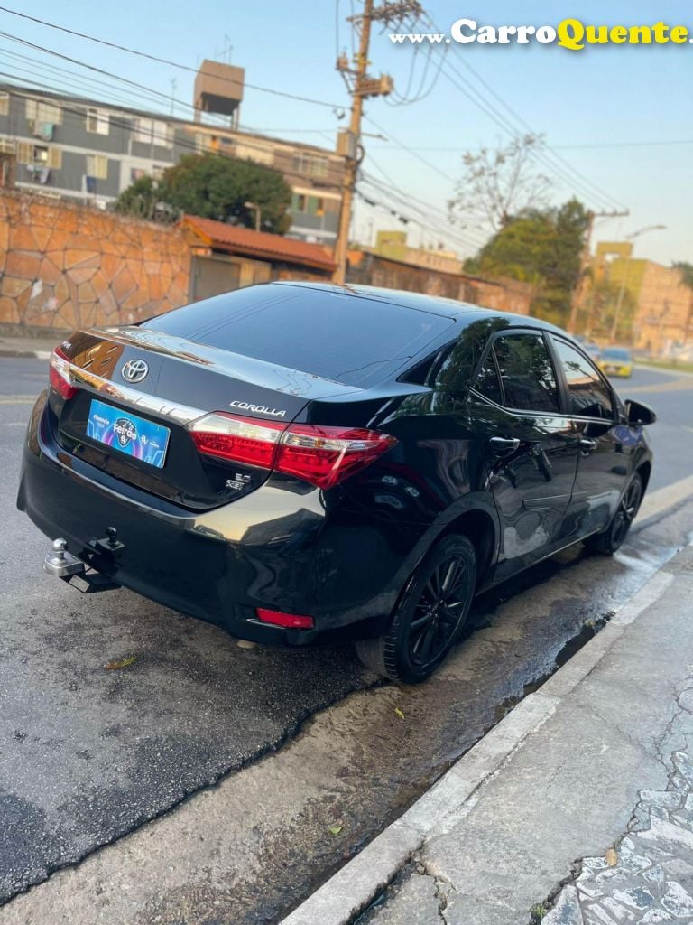 TOYOTA   COROLLA XEI 2.0 FLEX 16V AUT.   PRETO 2017 2.0 FLEX - Loja