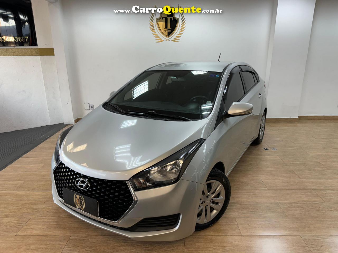 HYUNDAI   HB20S C.STYLEC.PLUS1.6 FLEX 16V AUT. 4P   PRATA 2019 1.6 FLEX - Loja