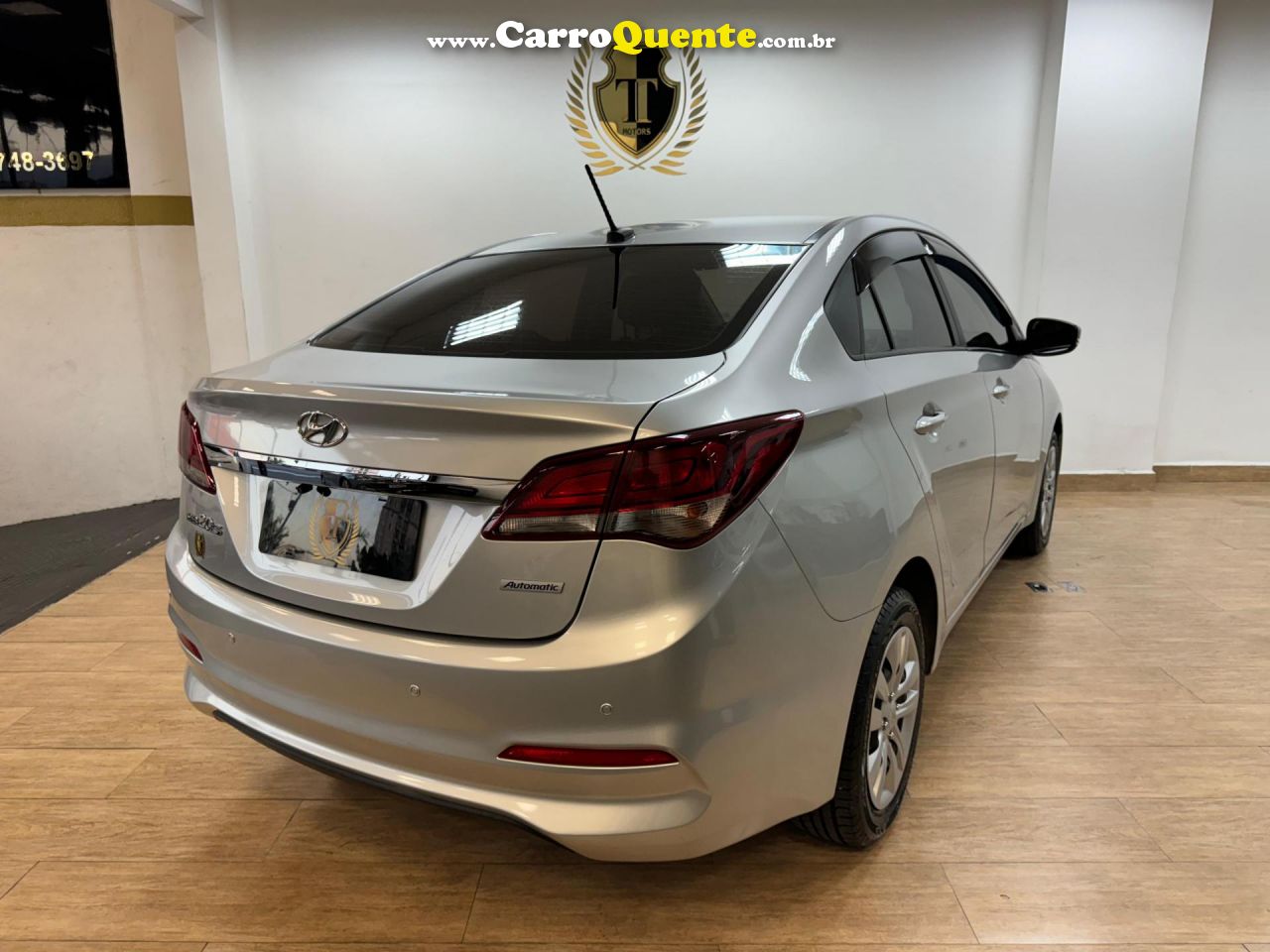 HYUNDAI   HB20S C.STYLEC.PLUS1.6 FLEX 16V AUT. 4P   PRATA 2019 1.6 FLEX - Loja