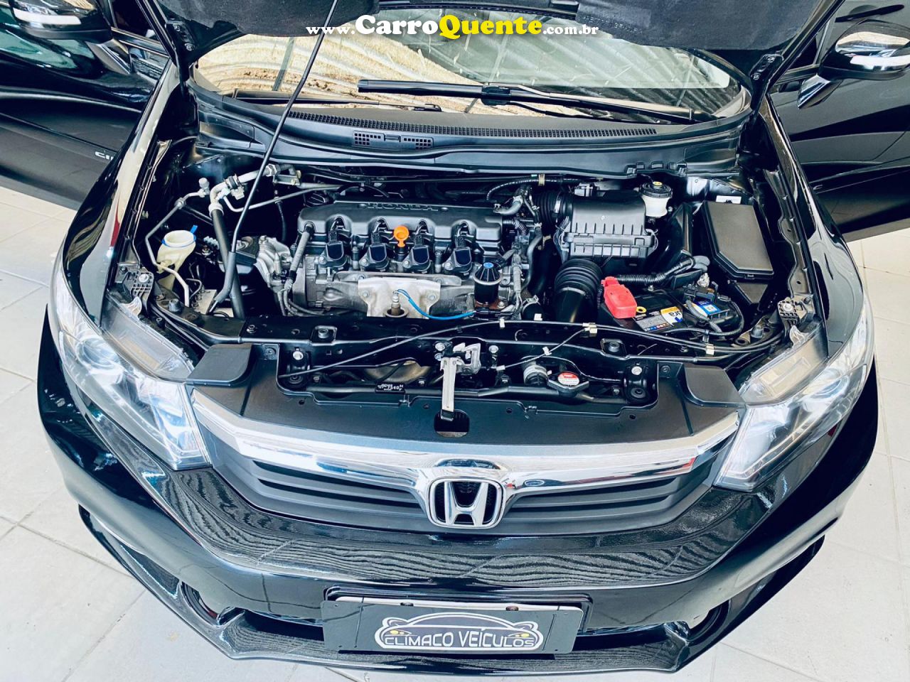 HONDA   CIVIC SEDAN EXS 1.81.8 FLEX 16V AUT. 4P   PRETO 2013 1.8 FLEX - Loja