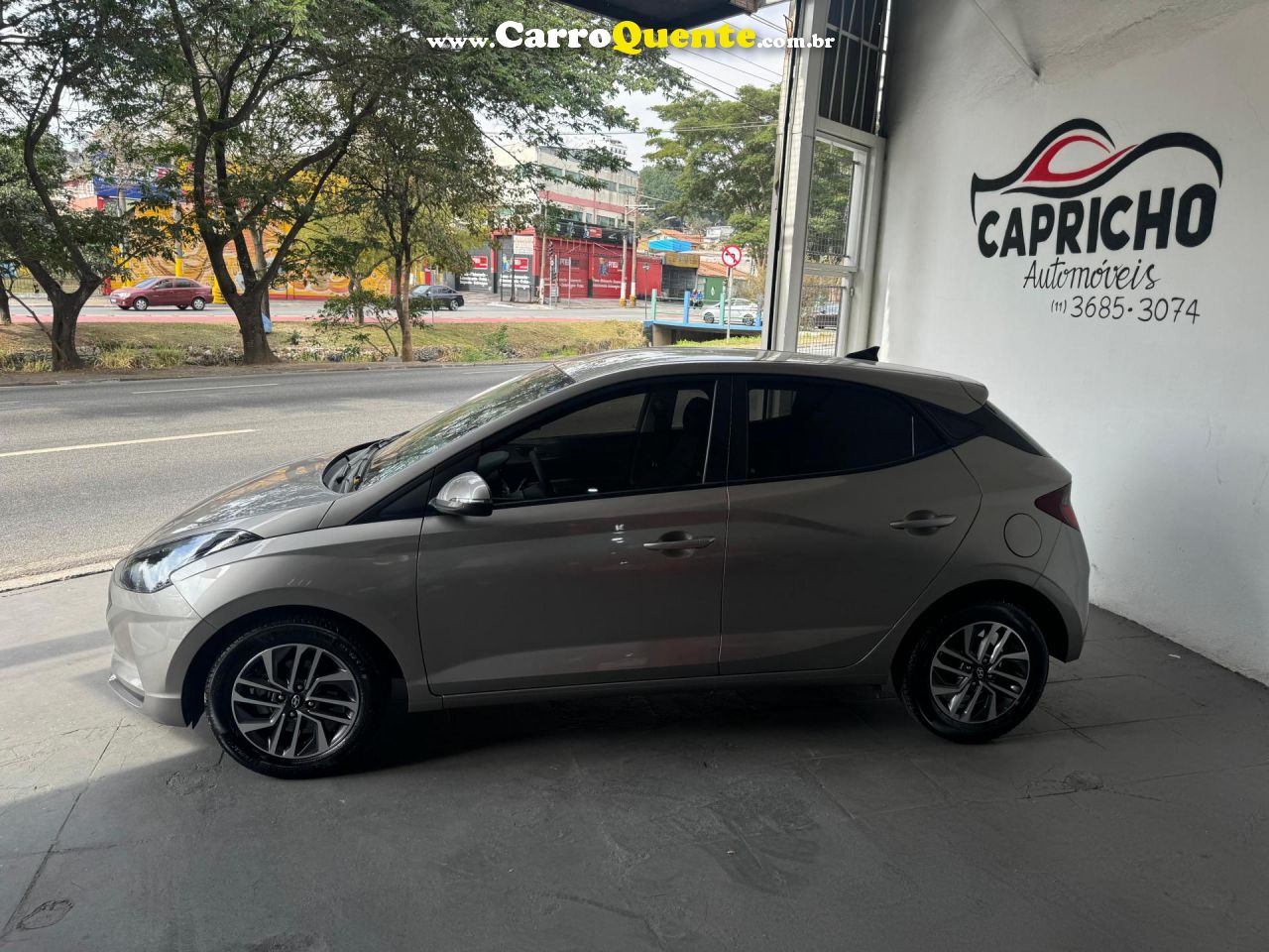 HYUNDAI   HB20 EVOLUTION 1.0 TB FLEX 12V AUT.   PRATA 2021 1.0 FLEX - Loja