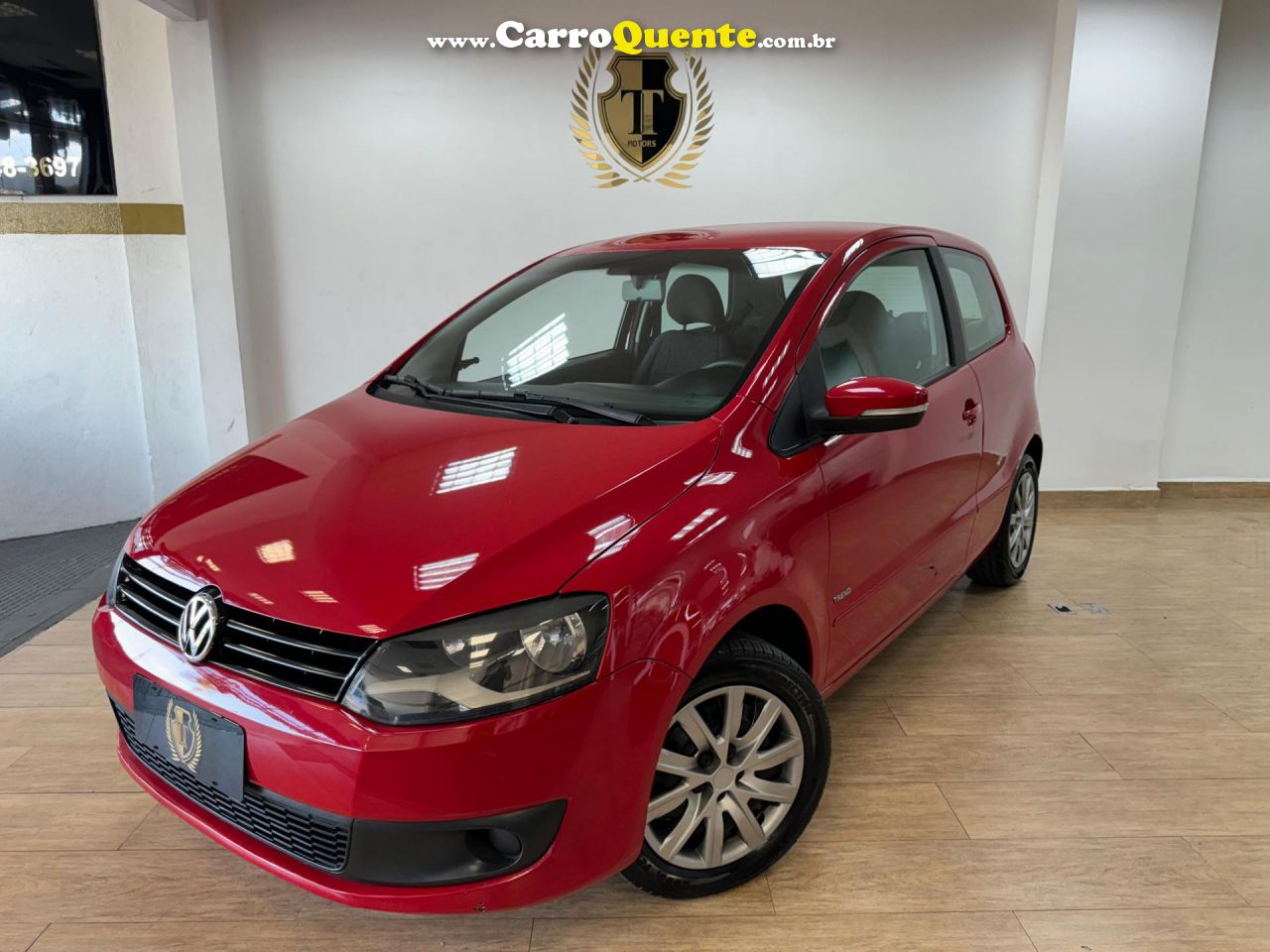 VOLKSWAGEN   FOX 1.0 MI TOTAL FLEX 8V 5P   VERMELHO 2013 1.0 FLEX - Loja